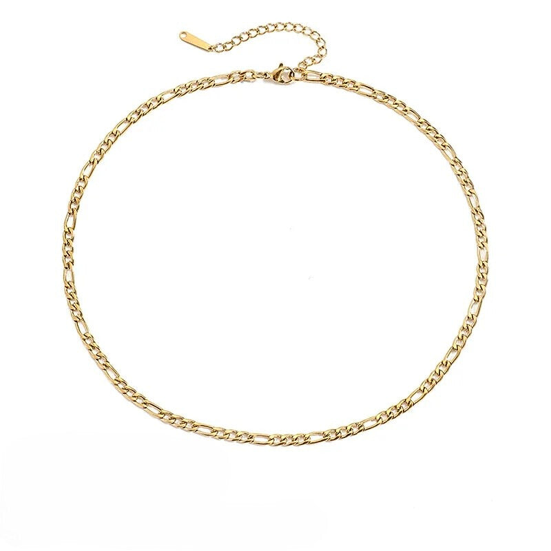 Figaro Link Chains Necklace