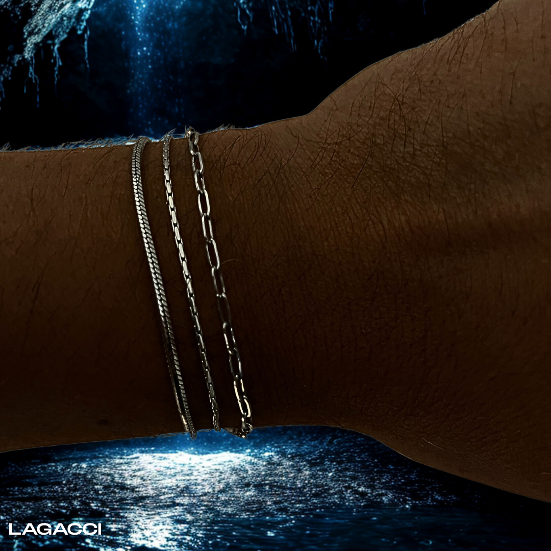 OCTAGON CHAIN BRACELET