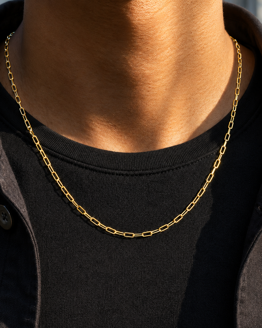 Clip Chain Necklace | Lagacci Minimal Jewelry