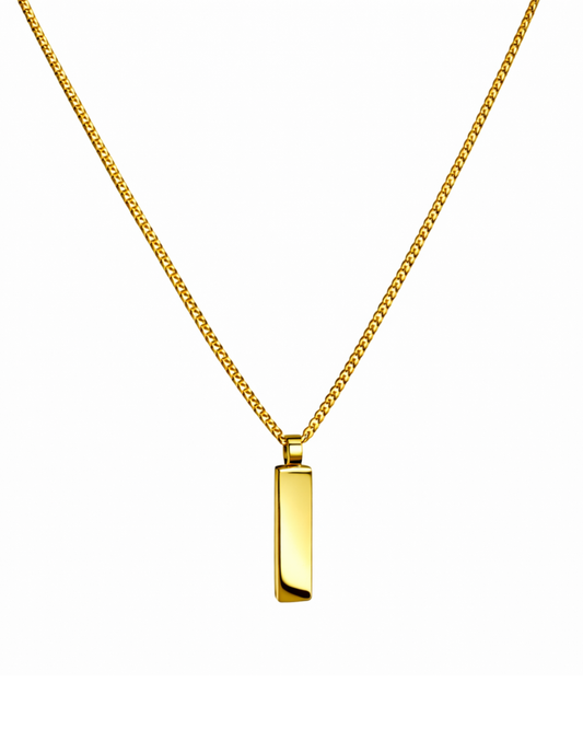Minimal Pendant Chain Necklace