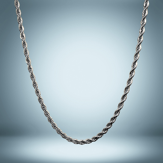 Rope Necklace – Lagacci Stainless Steel Jewelry