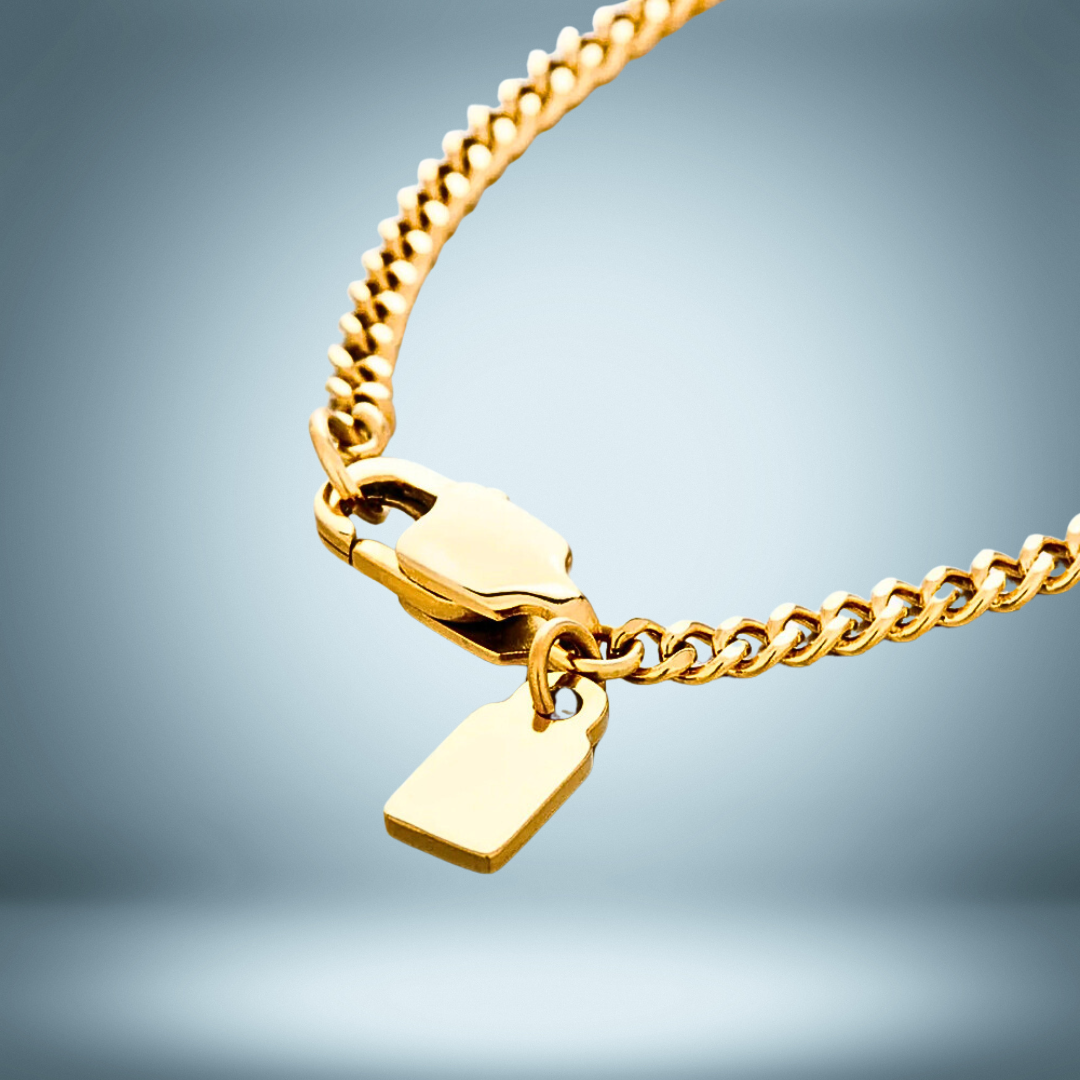 lagacci minimal jewelry chain necklace