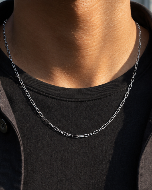 Clip Chain Necklace | Lagacci Minimal Jewelry