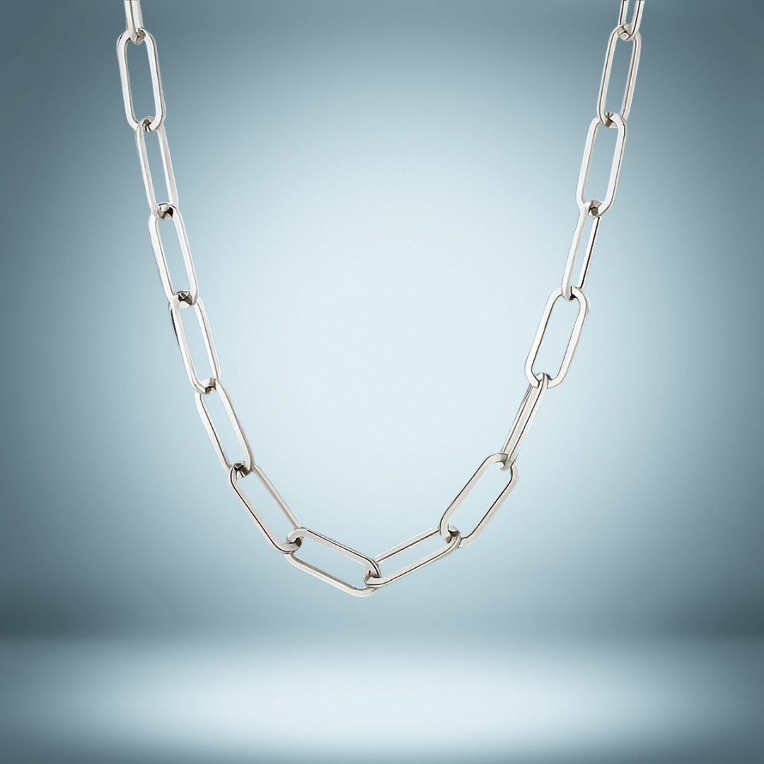 PAPERCLIP LINK NECKLACE