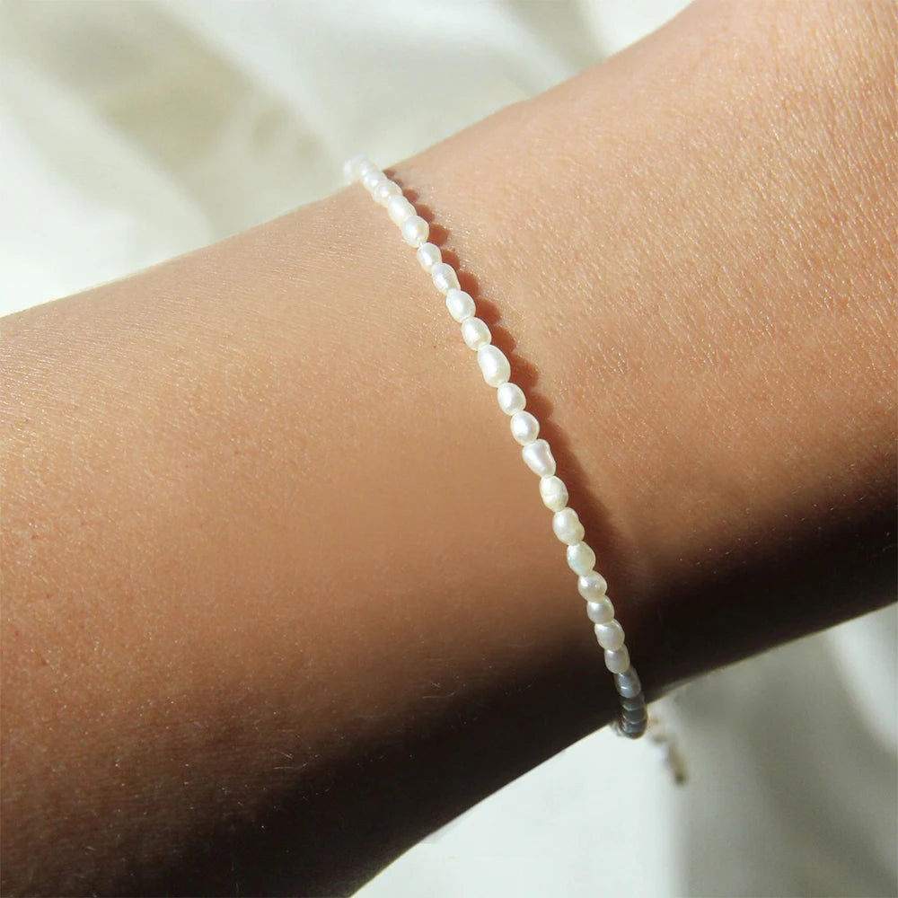 Oval Pearl Bracelet