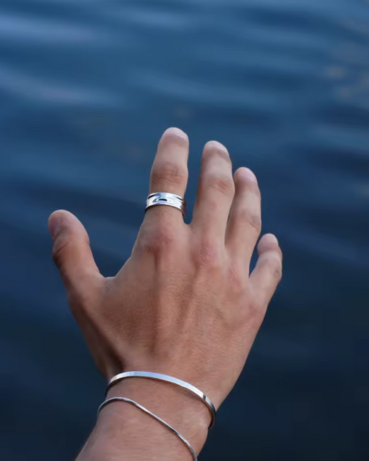 Stripe Ring - Lagacci Minimal Jewelry