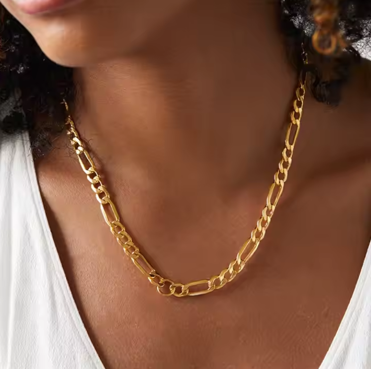 Figaro Link Chains Necklace