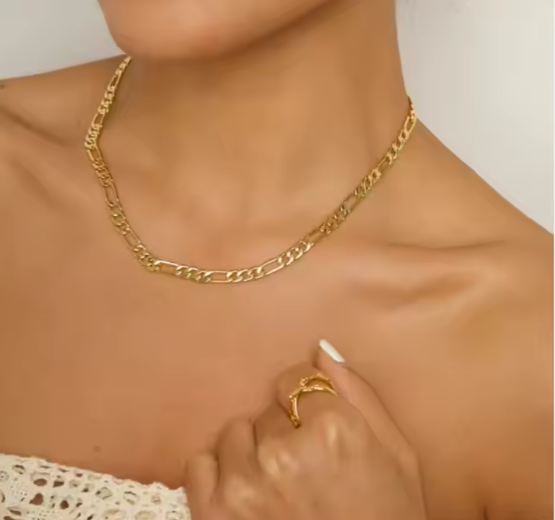 Figaro Link Chains Necklace