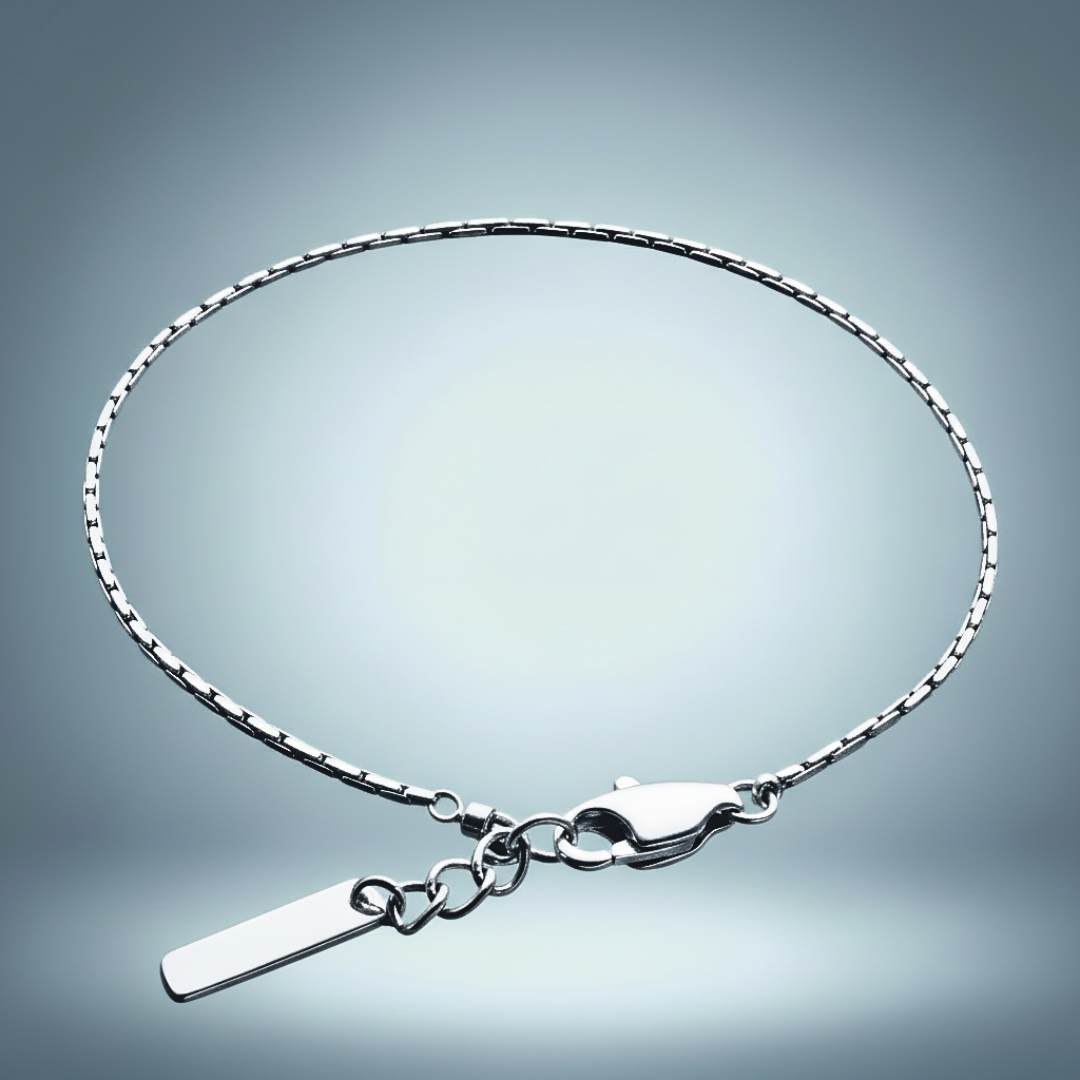 Lagacci minimal wire chain bracelet