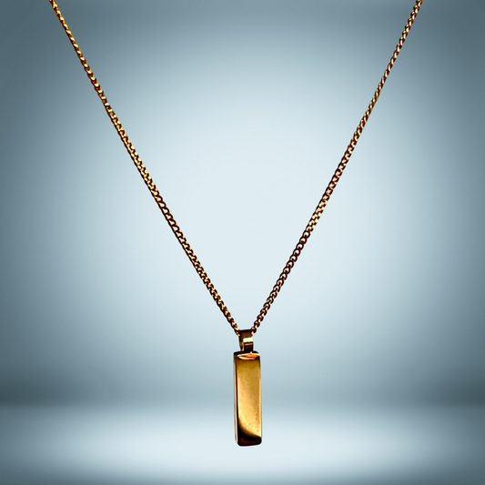 Lagacci Minimal Pendant Chain Necklace