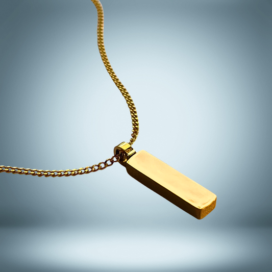 Lagacci Minimal Pendant Chain Necklace
