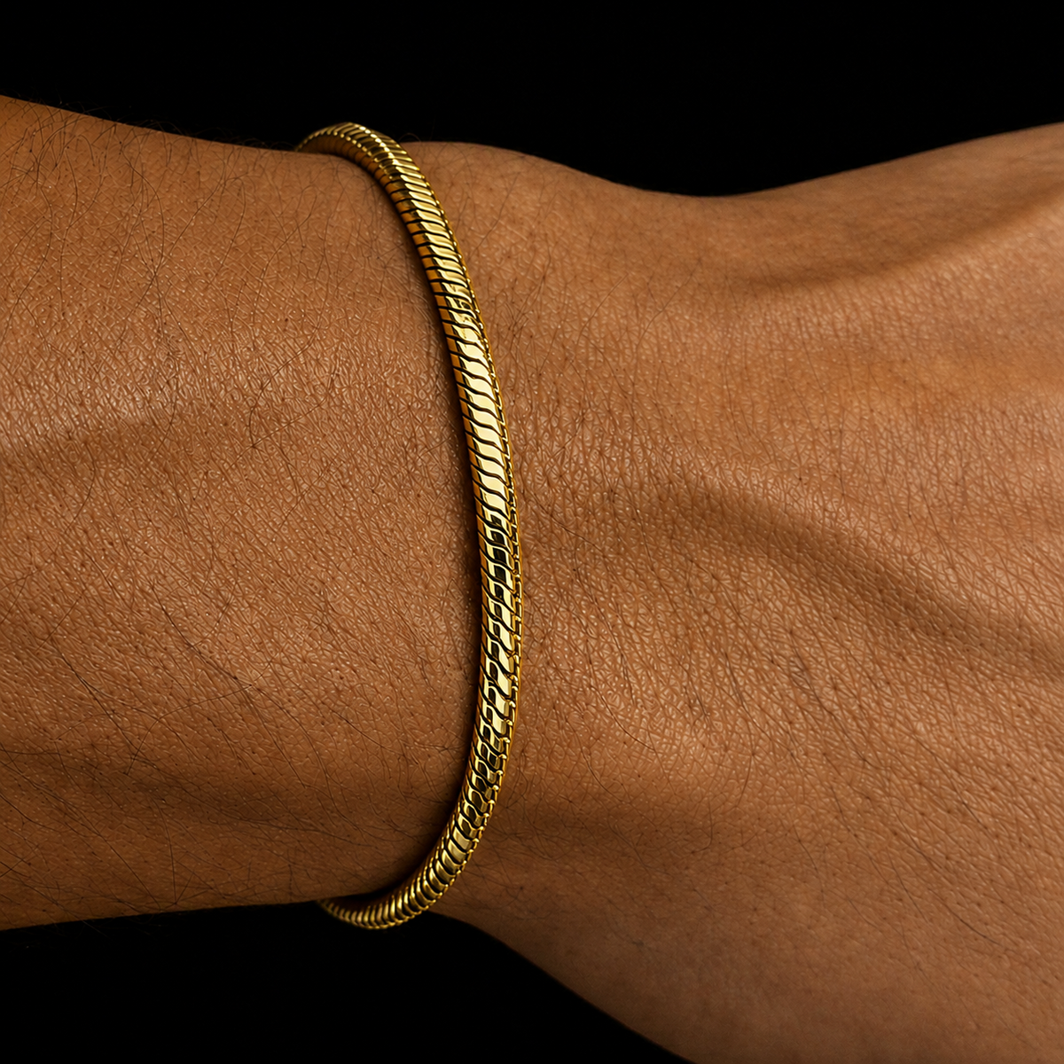 Octagon Chain Bracelet