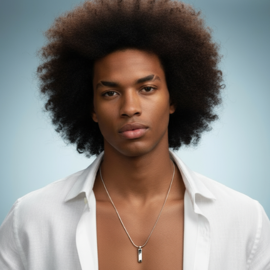 OCTAGON PENDANT NECKLACE