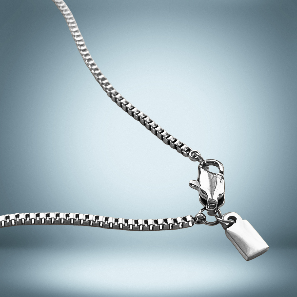 Lagacci minimal jewelry box chain neckalce