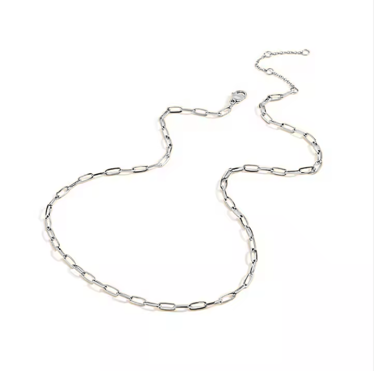 Paperclip Link Necklace