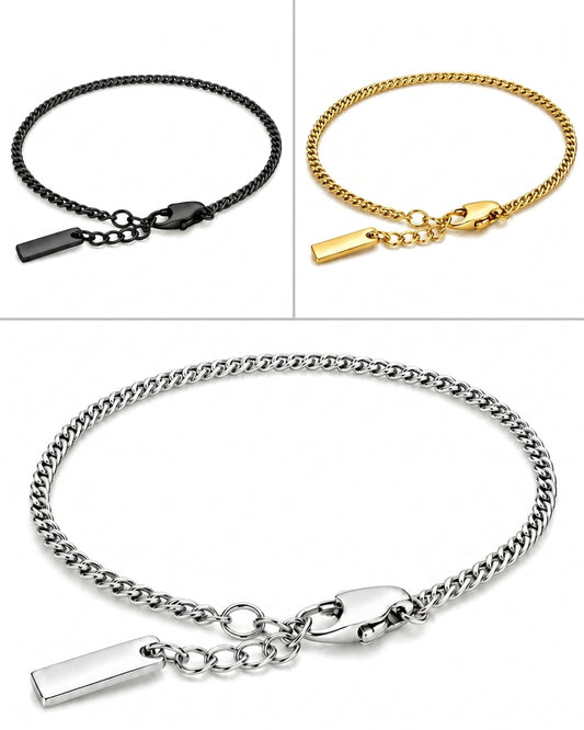 Minimal Chain Bracelet