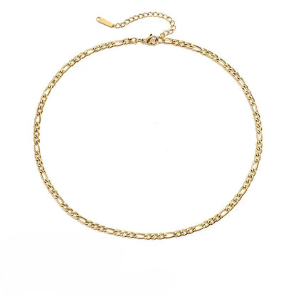 Figaro Link Chains Necklace