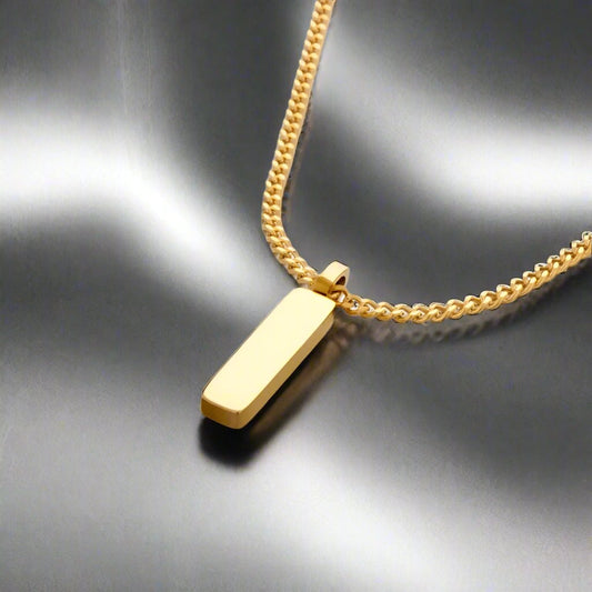 Cuban Pendant Necklace 1mm