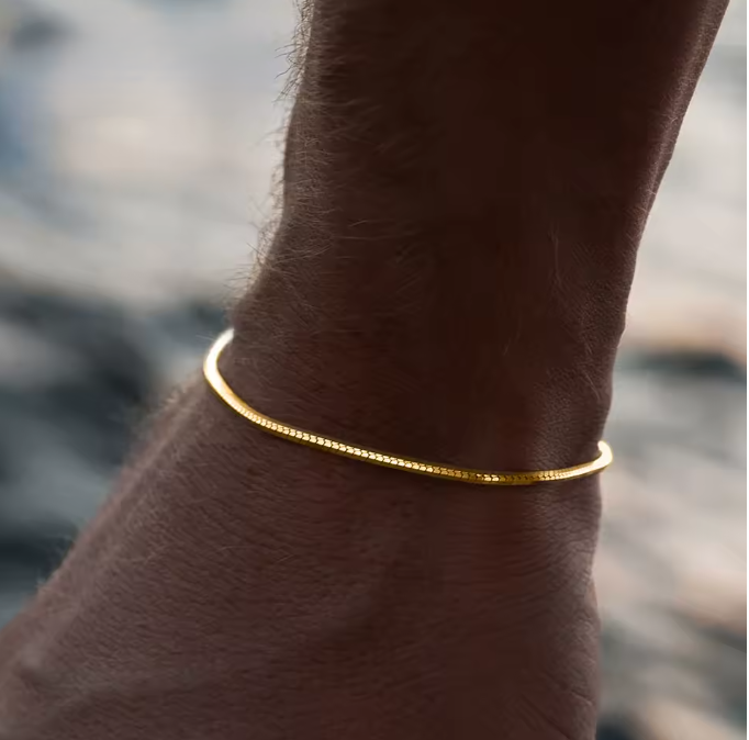 OCTAGON CHAIN BRACELET