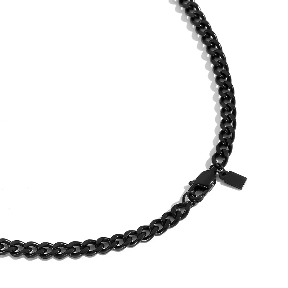 MINIMAL CUBAN NECKLACE