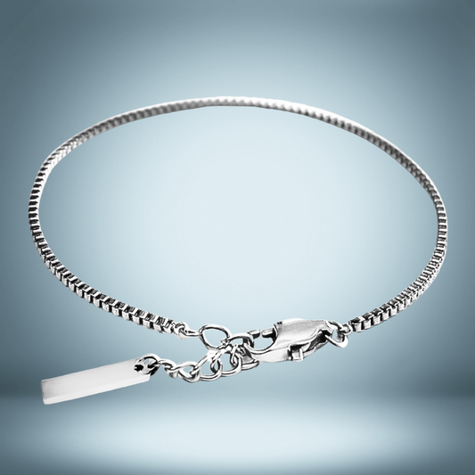 Lagacci minimal jewelry box chain bracelet