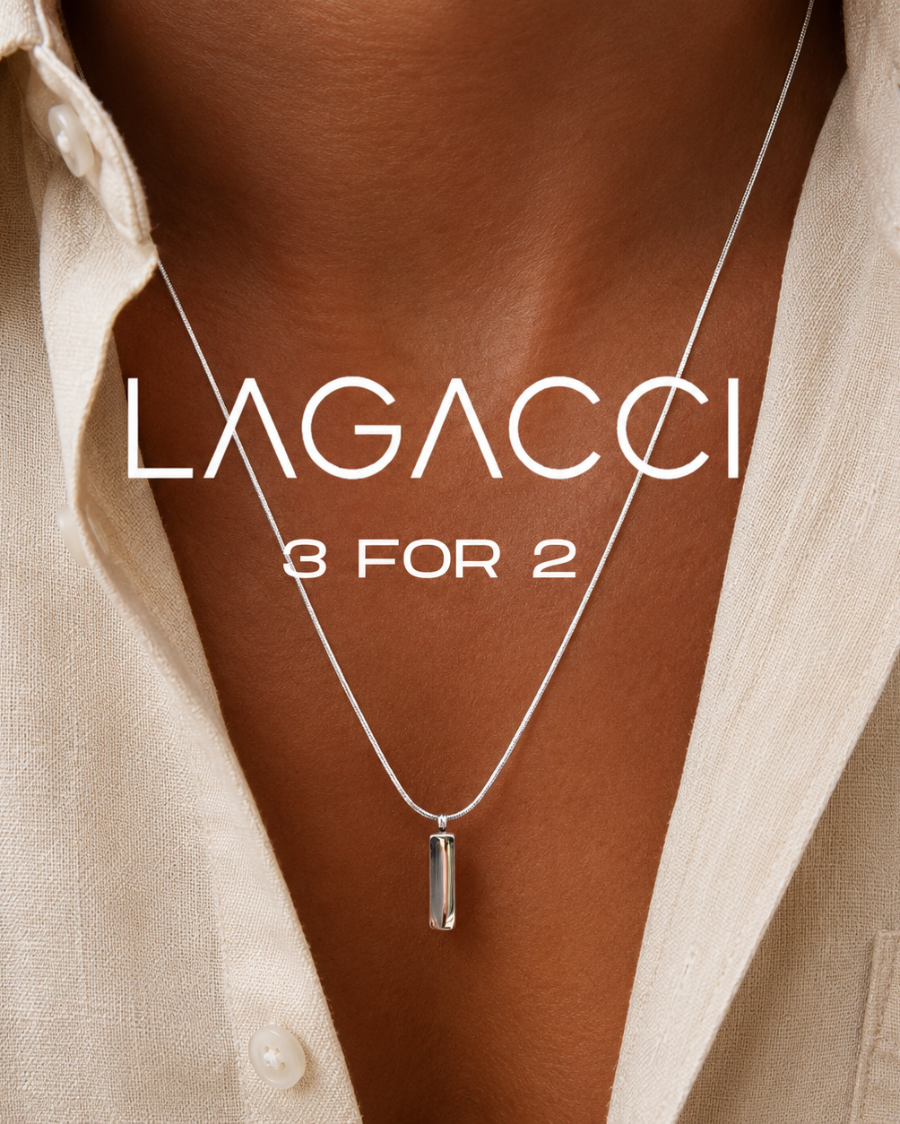 Octagon Pendant Necklace