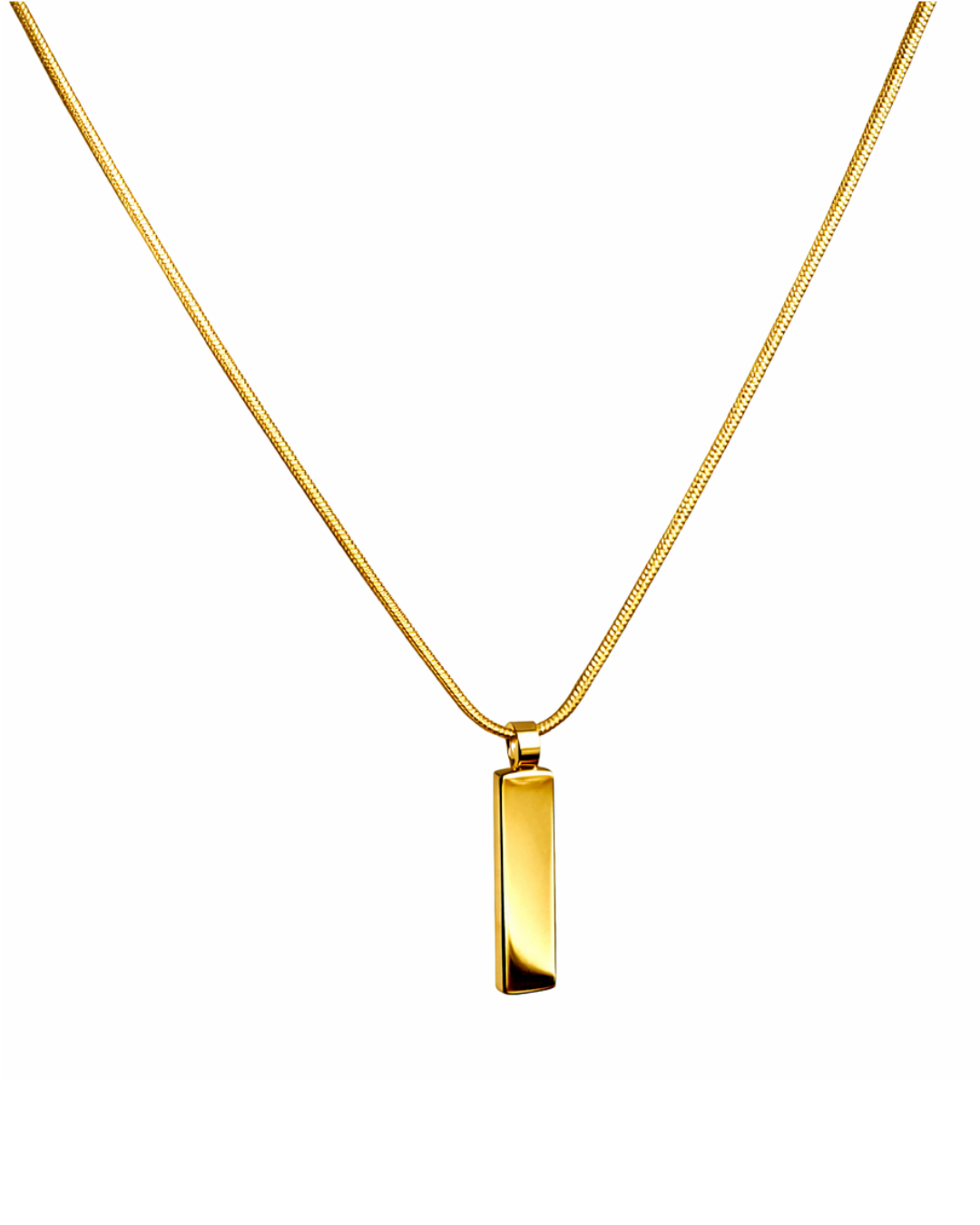 Octagon Pendant Necklace