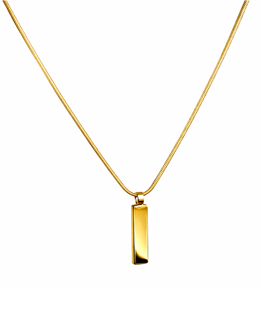 Octagon Pendant Necklace