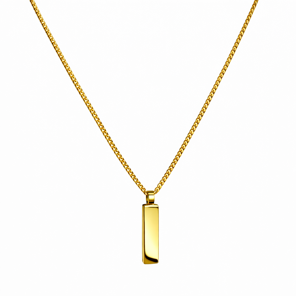 Minimal Pendant Chain Necklace