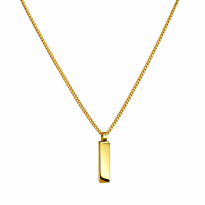 Minimal Pendant Chain Necklace