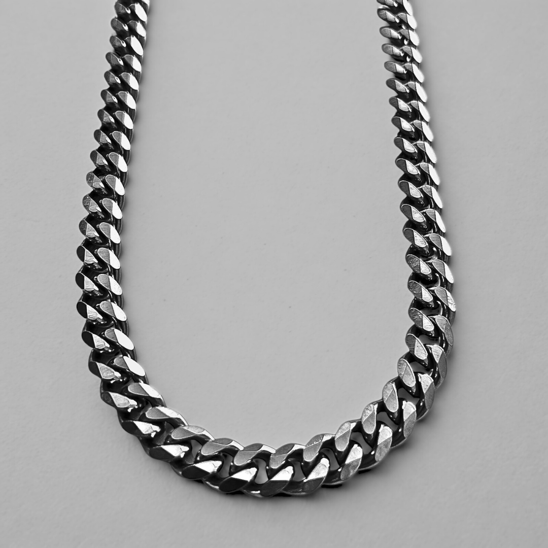 Lagacci Jewelry Cuban Chain Necklace