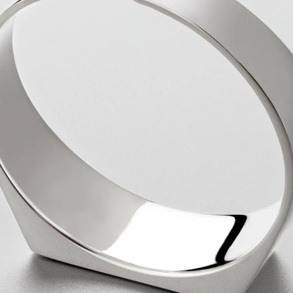 Lagacci minimal jewelry unisize signet ring