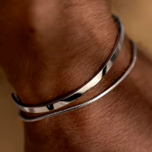  Lagacci minimal jewelry adjustable unisize classic cuff