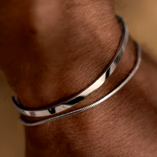  Lagacci minimal jewelry adjustable unisize classic cuff