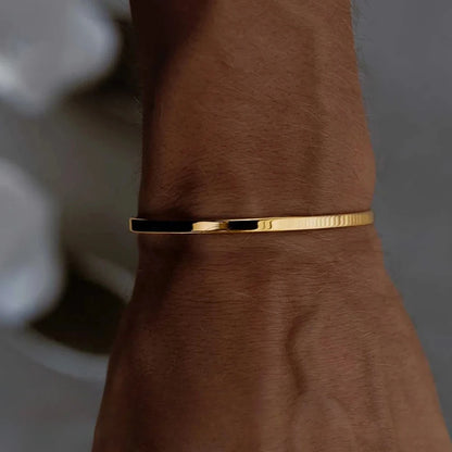  Lagacci minimal jewelry adjustable unisize classic cuff