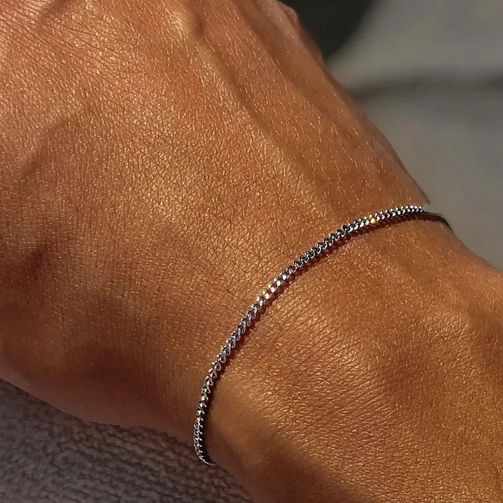 Lagacci minimal jewelry chain bracelet 