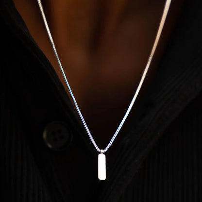 Lagacci minimal jewelry box pendant necklace 