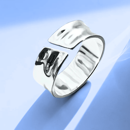 Lagacci minimal jewelry Unisize Stripe Ring