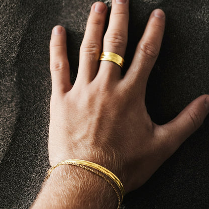 Stripe Ring - Lagacci Minimal Jewelry