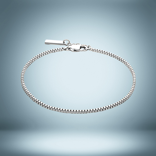 Lagacci minimal jewelry box chain bracelet 