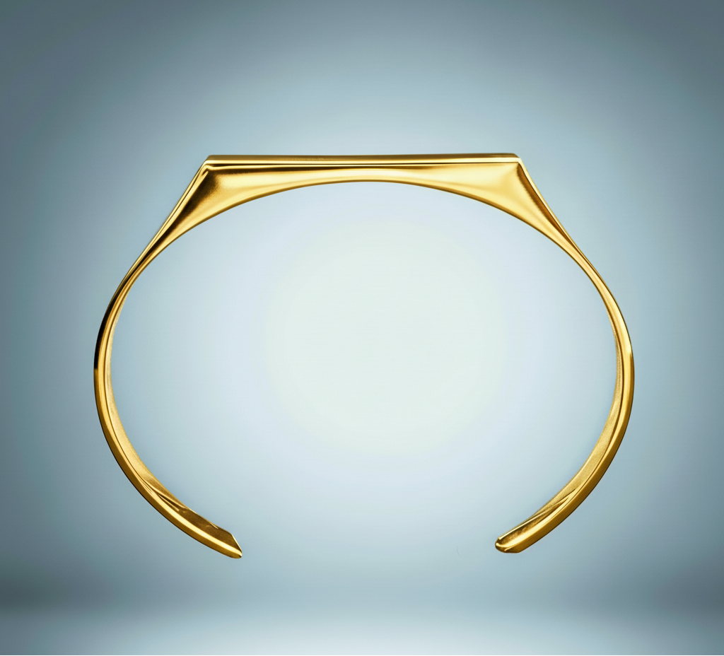 Signet Cuff – Lagacci Minimal Jewelry