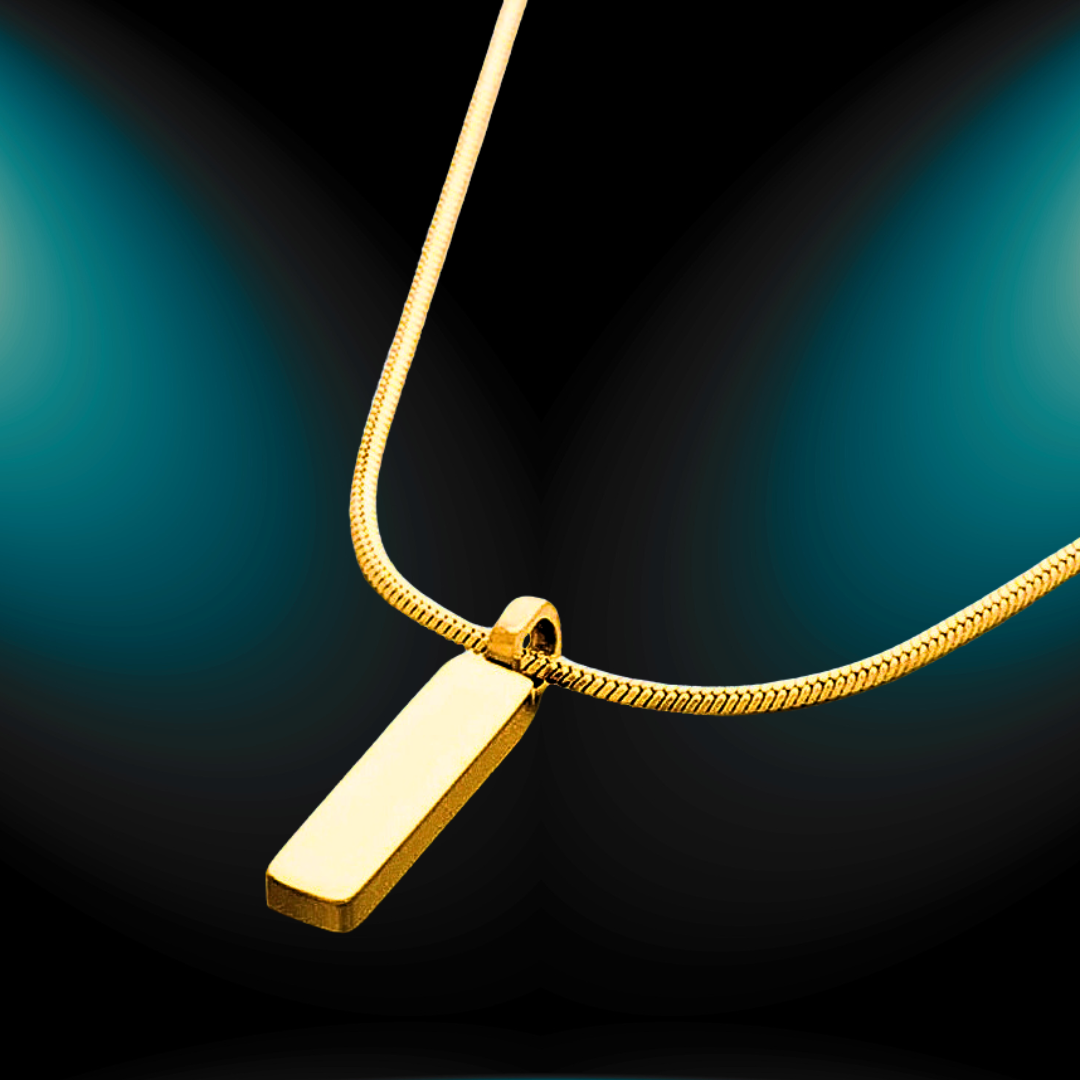 OCTAGON PENDANT NECKLACE