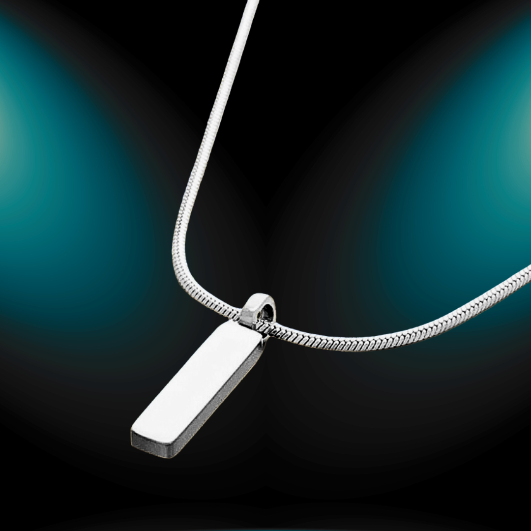 OCTAGON PENDANT NECKLACE