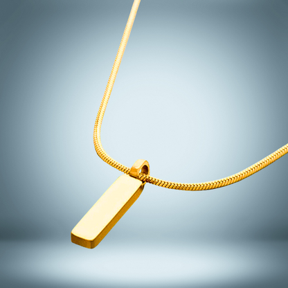 Octagon Pendant Necklace 1mm LAGACCI