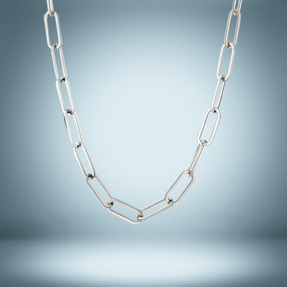 PAPERCLIP LINK NECKLACE