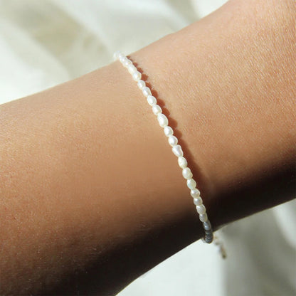 Oval Pearl Bracelet