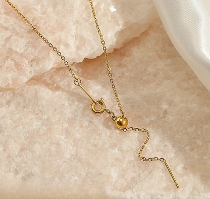 Pendant Stick Necklace