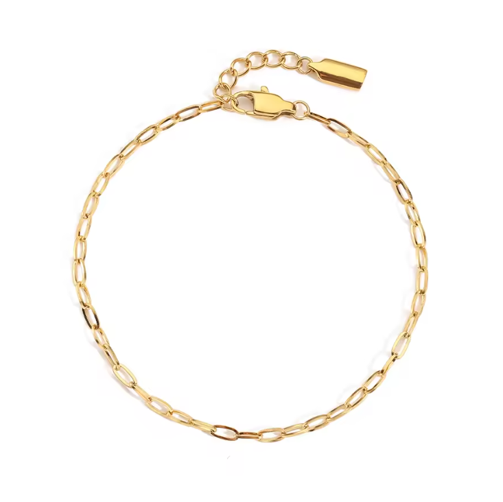  Lagacci minimal jewelry clip chain bracelet