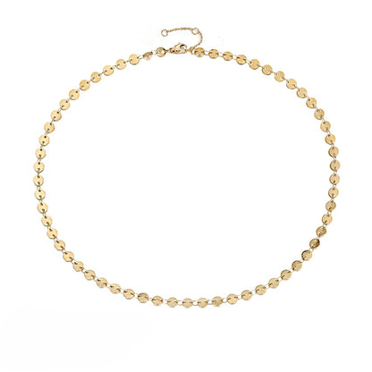 Tassel Sequin Choker Necklace