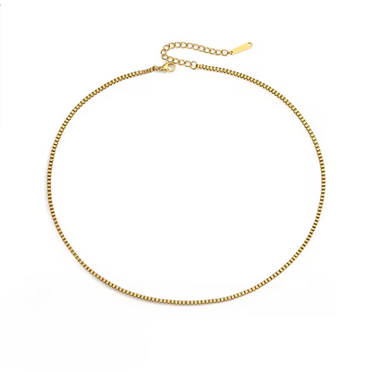 Box Link Chain Necklace